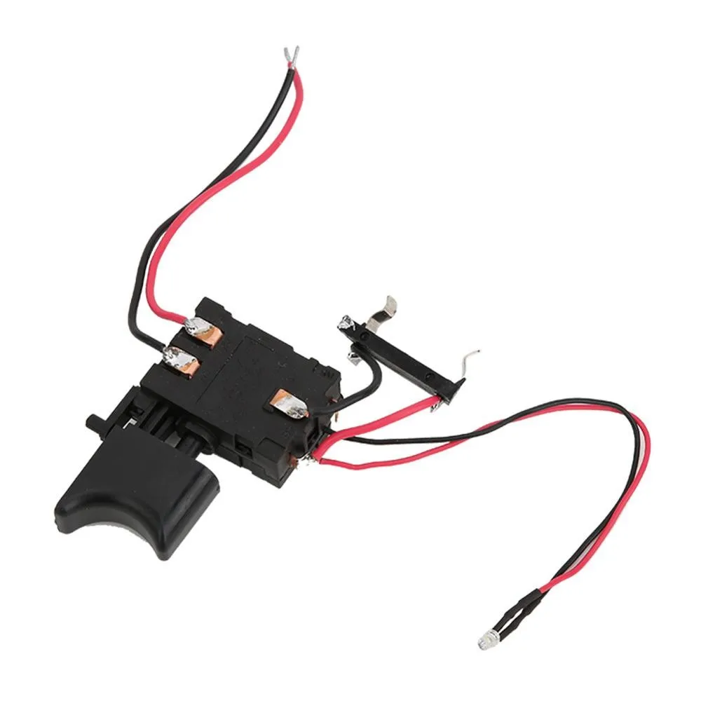 16A 7.2 V - 24 V Interruttore a grilletto Trapano elettrico a batteria Interruttore a pulsante di controllo della velocità antipolvere con piccola parte leggera Accs