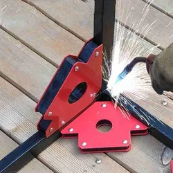 Welding Magnetic Holder Strong Magnet 3 Angle Welder Positioner Home Hardware Welding Auxiliary Tools Magnet Corner Arrows