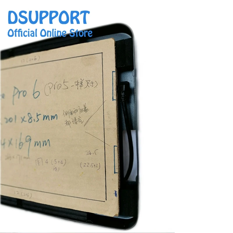 12.3'' 표면 프로 6/7용 알루미늄 합금 태블릿 PC 벽걸이형 도난 방지 디자인 디스플레이 스탠드