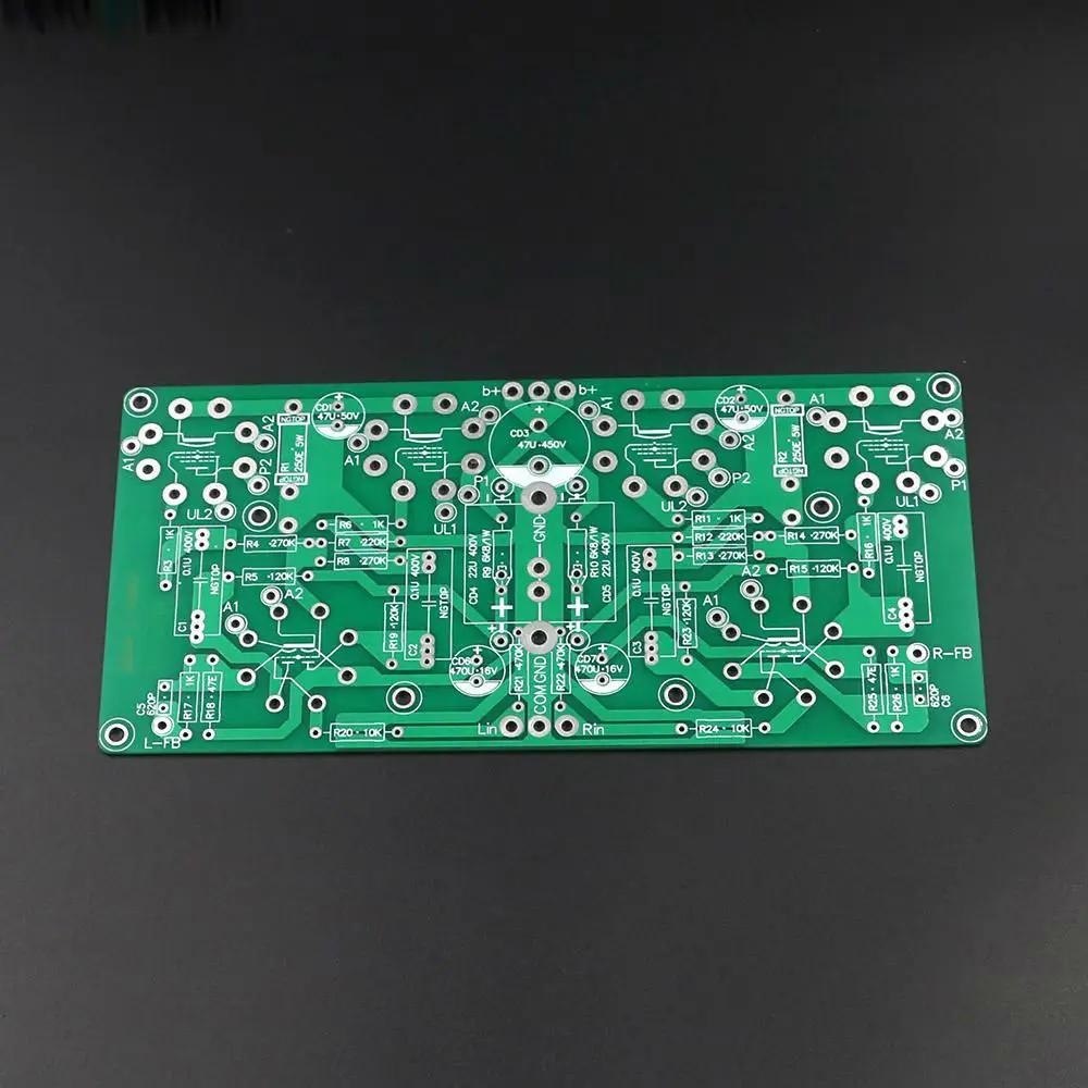 

Ultra-linear Push-pull 6SL7+6V6 Tube Power Amplifier PCB (12W)