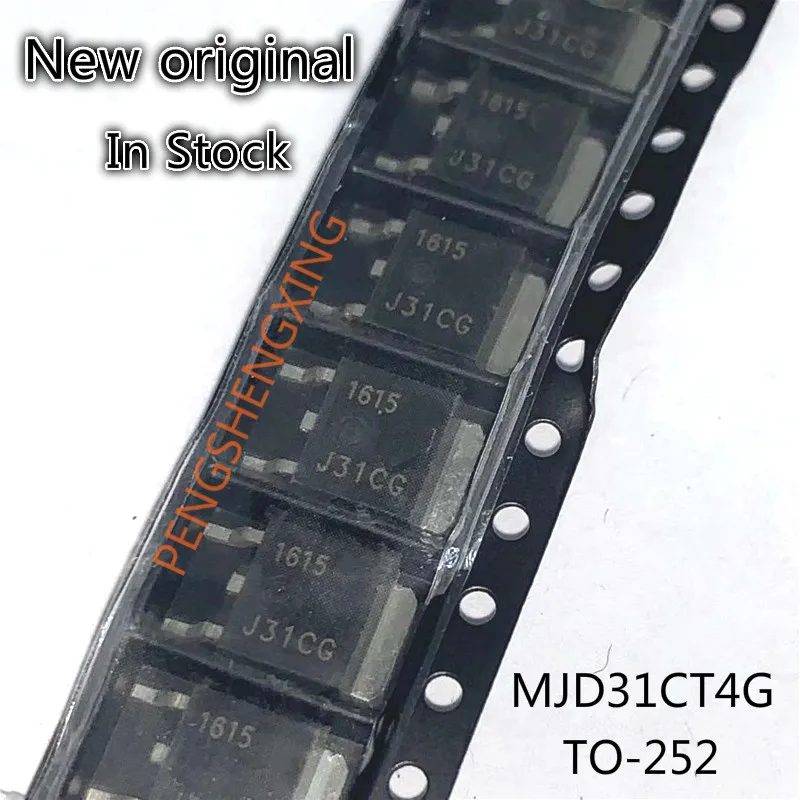 10 قطعة/الوحدة MJD31CT4G MJD31C J31CG إلى-252 جديد الأصلي بقعة الساخن بيع