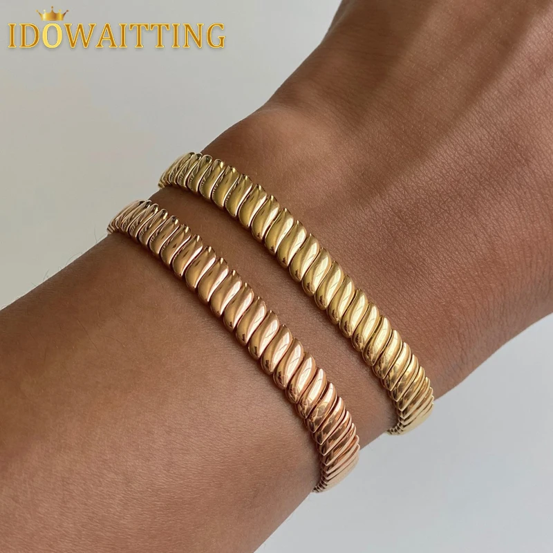 2025 New Arrival Classic European Design Fashion Women Jewelry Gold Color Plated 10mm Herringbone Snake Chain Choker Necklace