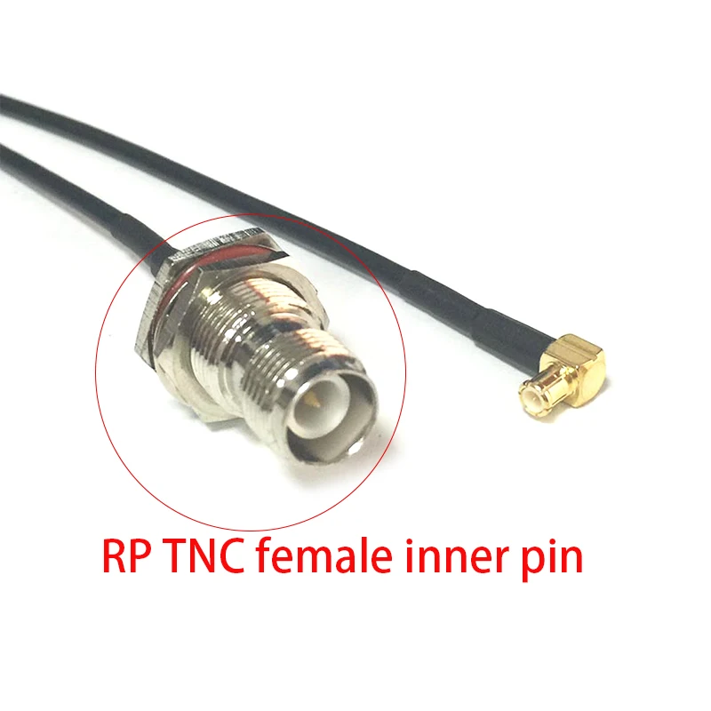 Wireless Modem Cable MCX Plug to TNC Male/Female Bulkhead/ RP TNC Pigtail Adapter RG174 20cm