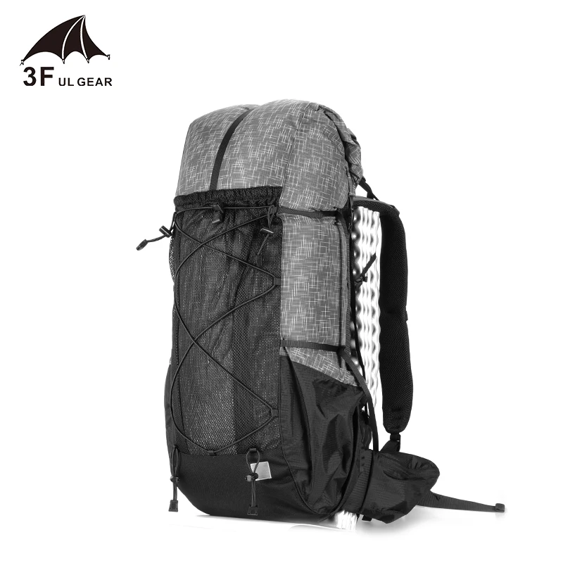 Imagem -02 - Gear-mochila de Caminhada Resistente à Água Leve para Camping Viagens Montanhismo 40 Mais 16l 3f ul