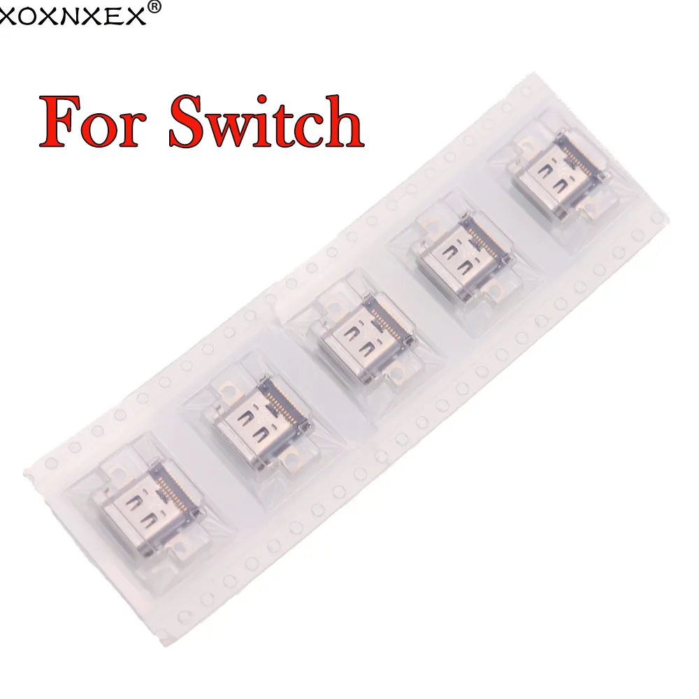 10 stücke Original Neue USB Typ-C Lade Buchse Port Power Stecker für NS Nintend schalter Konsole