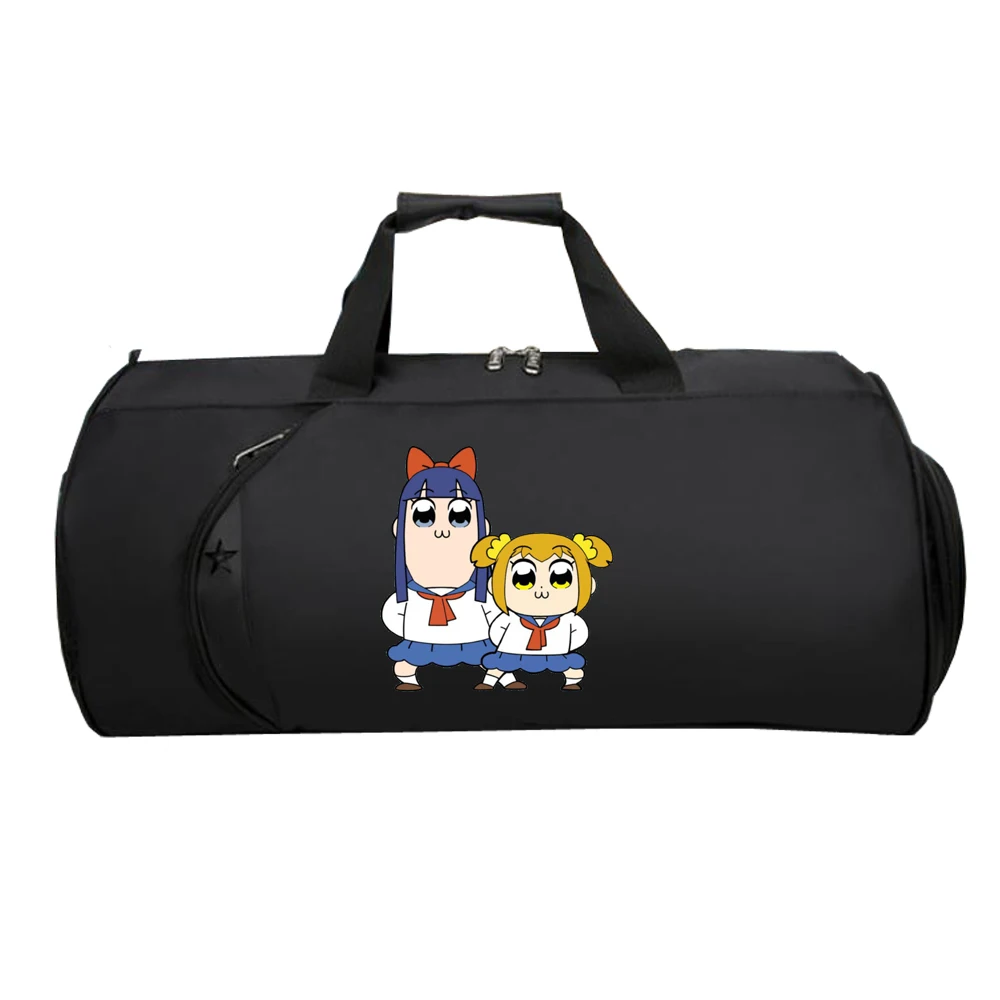 

anime Pop Team Epic Travel luggage Bag teenagers Multifunctional Large Capacity bag Men Women Hand duffel Travel luggage Package