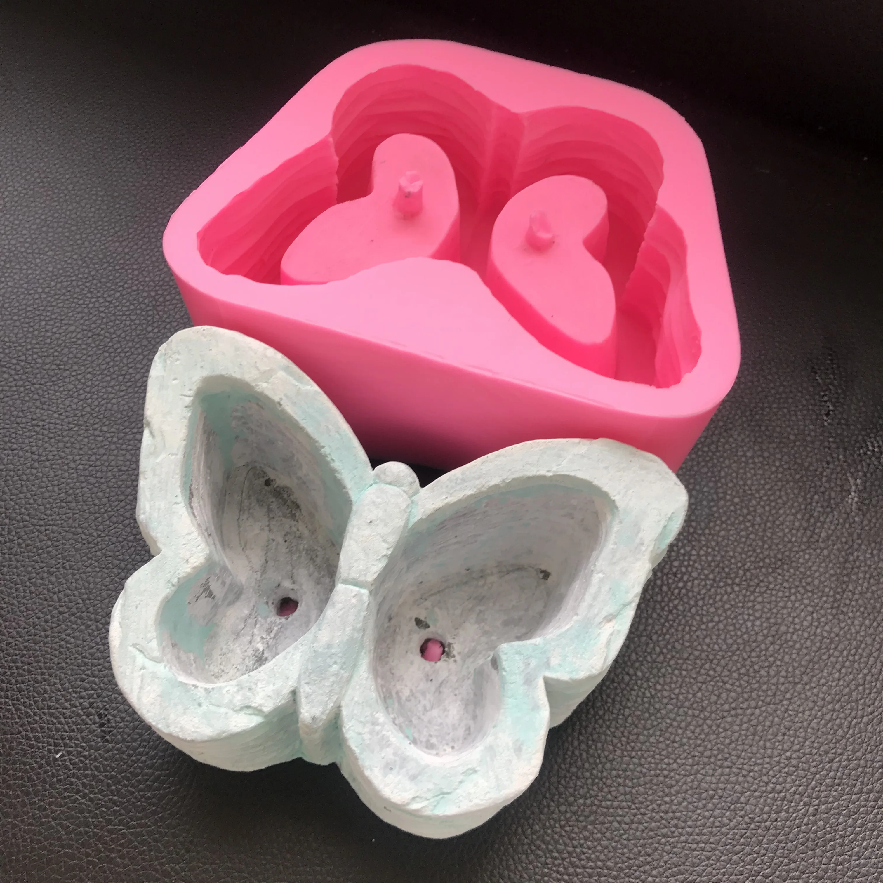 

Butterfly Creative Personality Flowerpot Silicone Mold for Concrete Pot Molds Room Windowsill Decoration Cement Planter Mould