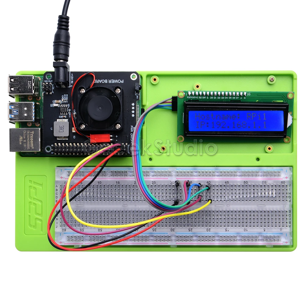 

ABS Experiment Holder Kit Platform Development Breadboard for Raspberry Pi 4B / 3B+ / 3B / 2B / B+,Zero/W, Mega 2560