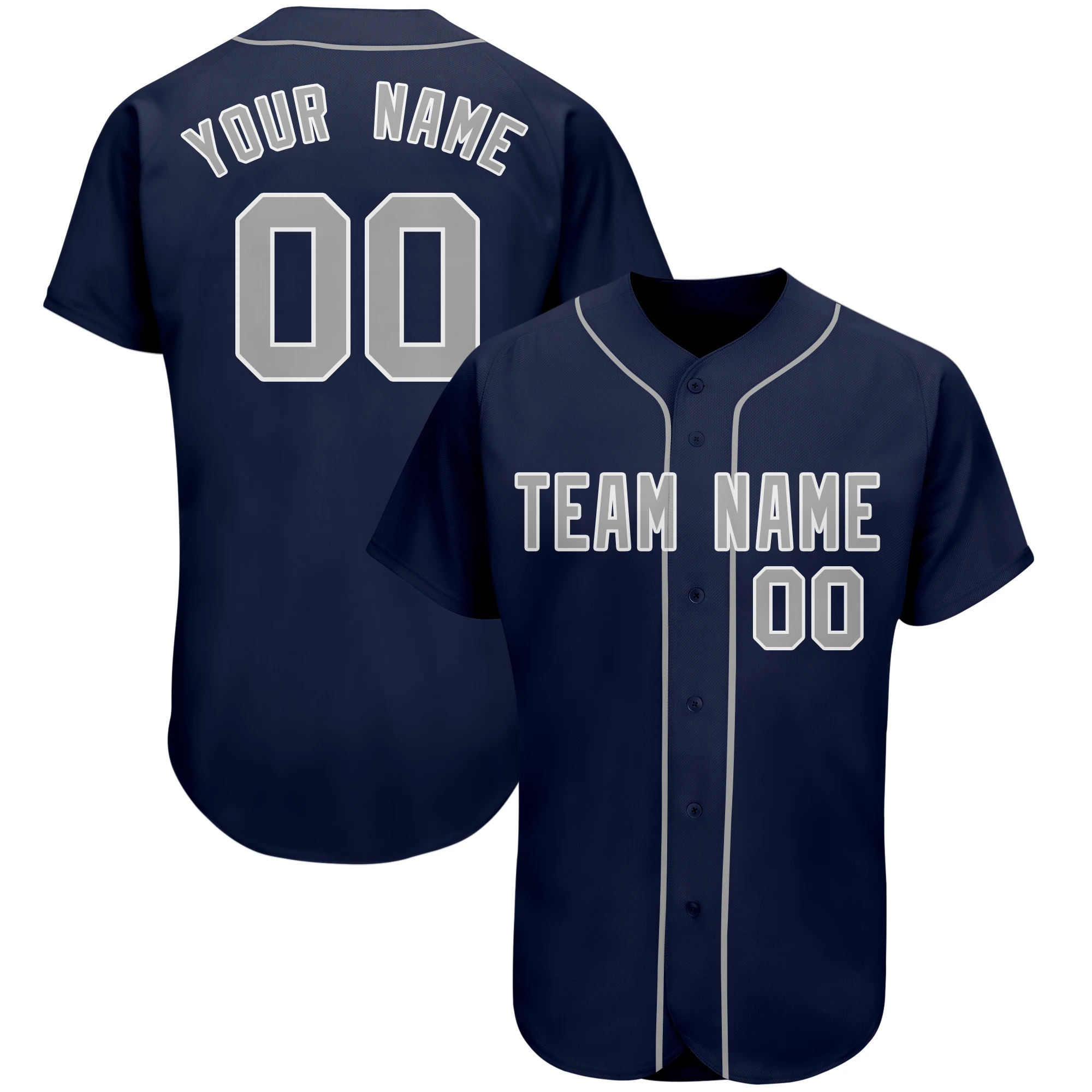 

Custom Baseball Jersey,Customize Your Softball Uniform Name&Number print,Breathable Soft Sleeve Athletic Sportswear Big size