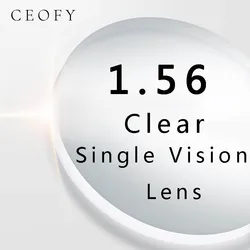 CEOFY 1.56 Index Prescription Eye Glasses Myopia Brand Lens Clear Glasses Hard Scratch Resistant Aspheric Optical Lenses