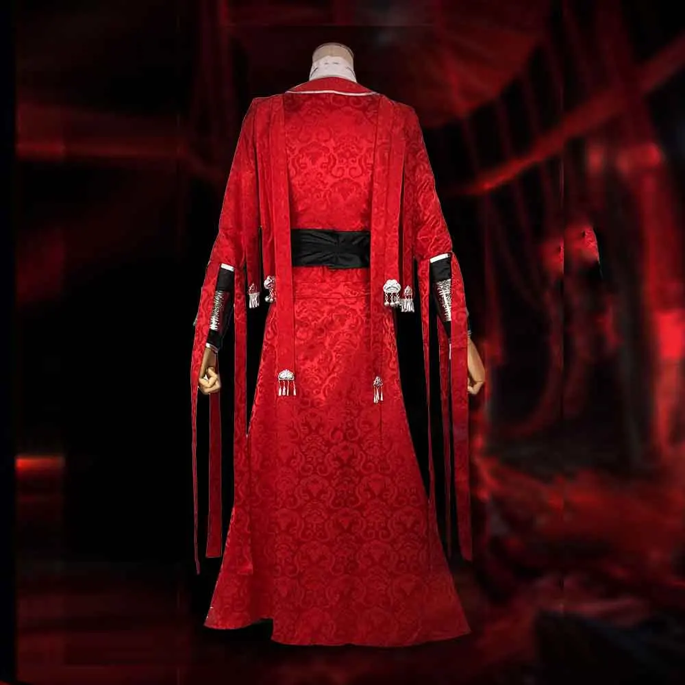 Costume de Cosplay Tian Guan Ci Fu Hua Cheng, Costume officiel de la bénédiction du ciel, taille S-XXL pour hommes et femmes