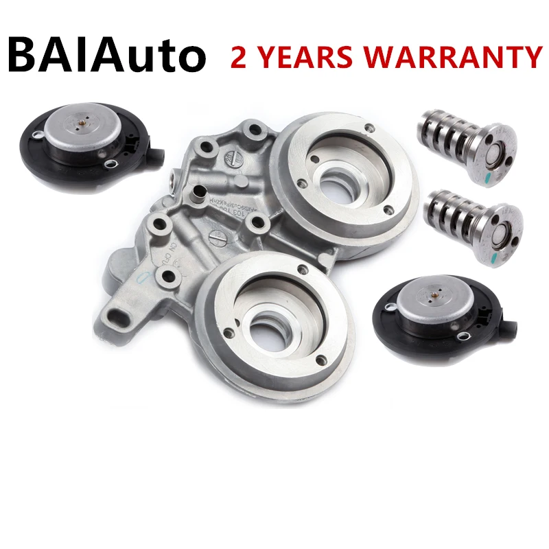 EA888 Camshaft Bracket Bearing Mount Solenoid Valve Sensor For VW Golf Passat For Audi A4 A6 06L103144G 06L109259D 06L109257B