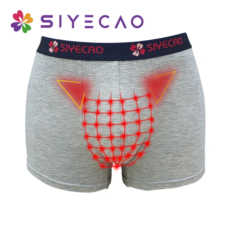 

Men Underwear Radiation Protection Boxers Silver Fiber Anti-electromagnetic Radiation Shielding Men Boxer Shorts Male Panties