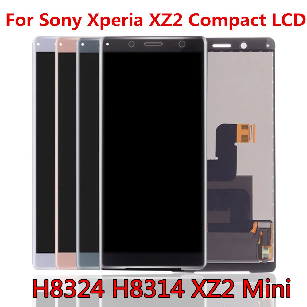 

5.0'' Original LCD For Sony Xperia XZ2 Mini LCD Display Touch Screen Digitizer Assembly Replacement For Sony XZ2 Compact LCD