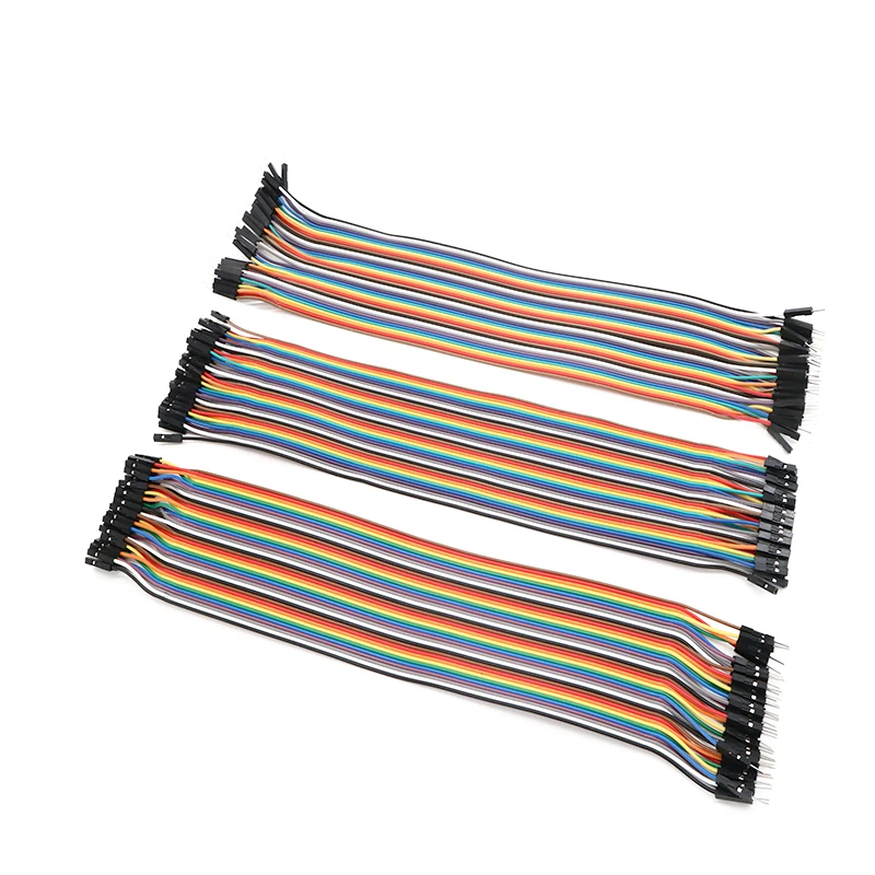 40PIN Dupont Line 10CM 20CM 30CM Macho a Macho Hembra a Macho Hembra a Hembra Jumper Dupont Wire Cable para arduino DIY KIT