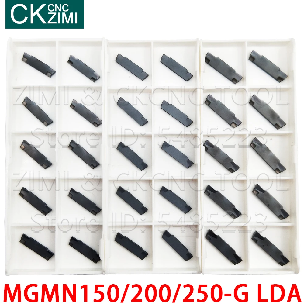 MGMN150-G LDA MGMN200-G LDA MGMN250-G LDAคาร์ไบด์ตัดร่องเครื่องกลึงCNCเครื่องมือMGMNสำหรับเหล็กสแตนเลส
