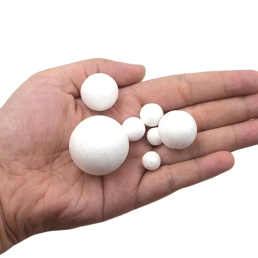 New XMAS Party Polystyrene Styrofoam Foam Ball Round DIY Accessory Handmade For Party celebration Decorations Craft DIY All Size