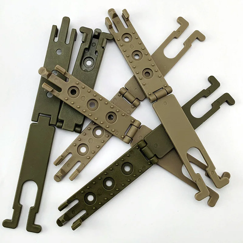 1PC Back Clip for MOLLE-LOK System Scabbard K Sheath Waist Clip KYDEX Scabbard Carrying Clip K Sheath MOLLE Buckle with Screws