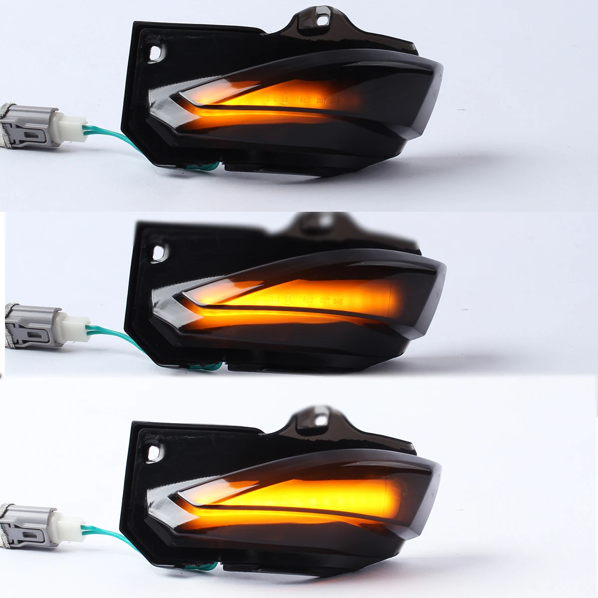 Pair Dynamic Led Side Wing Mirrors Turn Signal Light Indicator Lamp Blinker For Toyota Corolla Sport E210 Sienta Sienta Yaris