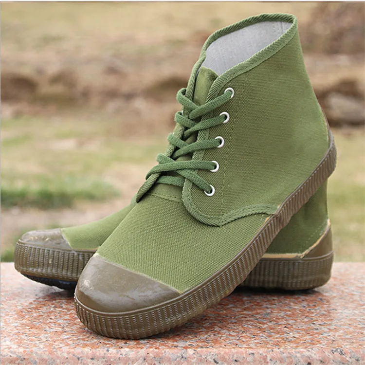 2024 New Not Fashion Men Shoes Nostalgic Army Green Casual Shoes Farmer Shoes Man Training Shoes Liberation Shoes