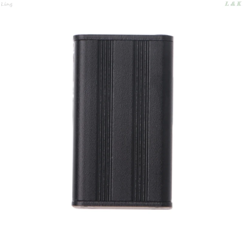 علبة ألومنيوم مبثوقة لمشروع إلكتروني ، اصنعها بنفسك ، سوداء ، 40x25x25mm