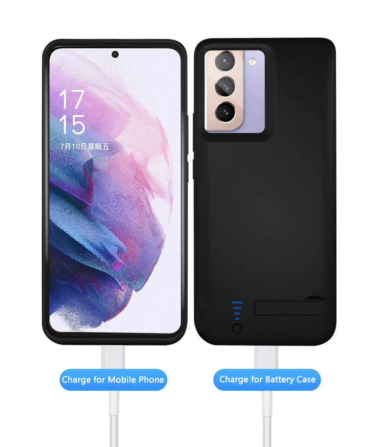 Funda de cargador de batería para Samsung S21 S22 Plus S21Ultra S21FE S20FE S20 Plus S20Ultra S10 Plus S10E, funda para teléfono móvil, Banco de