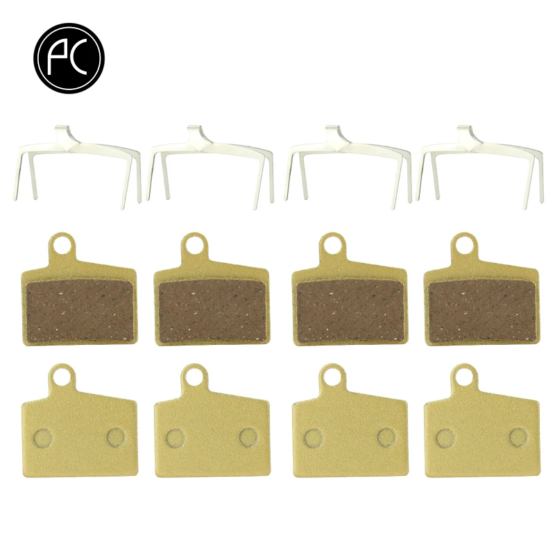AliExpress UK PCYCLING PCycling 4 Pairs Bicycle Sintered Brake Shoes For Hayes Stroker Ryde, Dyno Sport Mountain Bike Metallic Hydraulic Disc Brake Pad