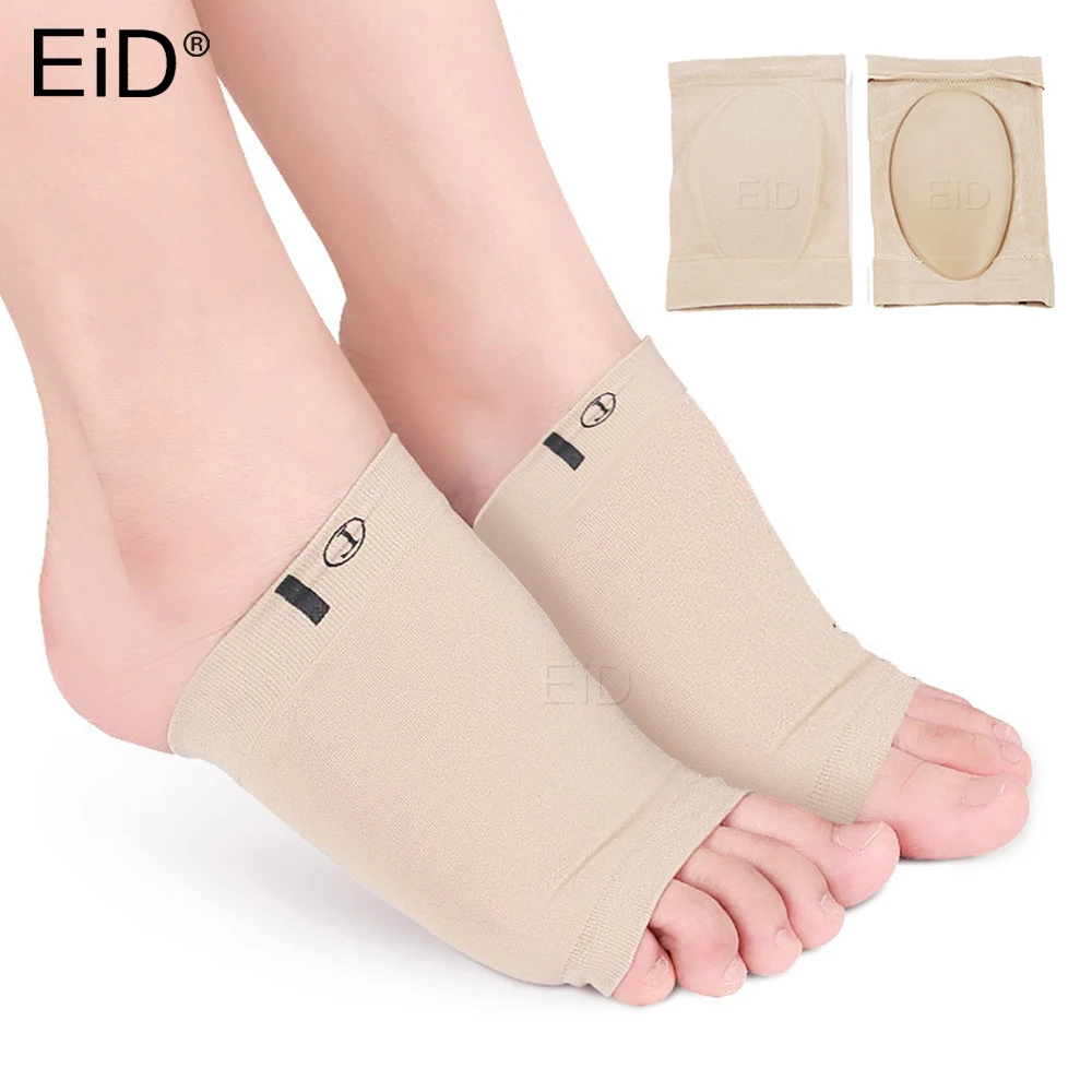 EiD 1Pair Orthopedic insoles bandage Arch Support Orthotic Insole Flat Foot Flatfoot Corrector Pedicure Insoles Cushion Pad Foot