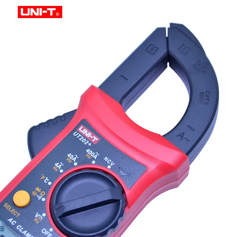 UNI T UNI-T Digital Clamp Meter UT201 + UT202 + UT202A + AC DC Strom Amperímetro Tester Clamp Multimeter Widerstand frequenz