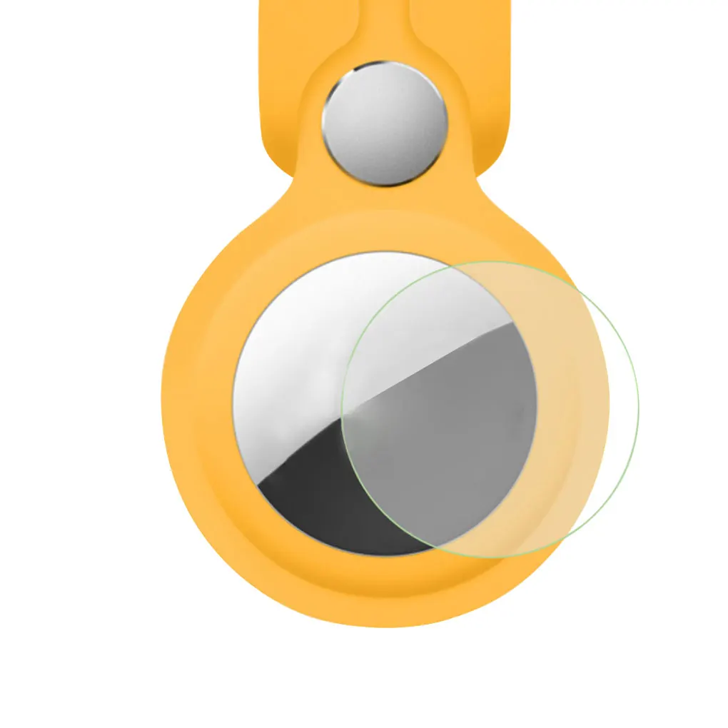 5pcs set Film Clear Adhesive TPU Screen Protector HD Tracker Screen Cover Replacement for AirTag