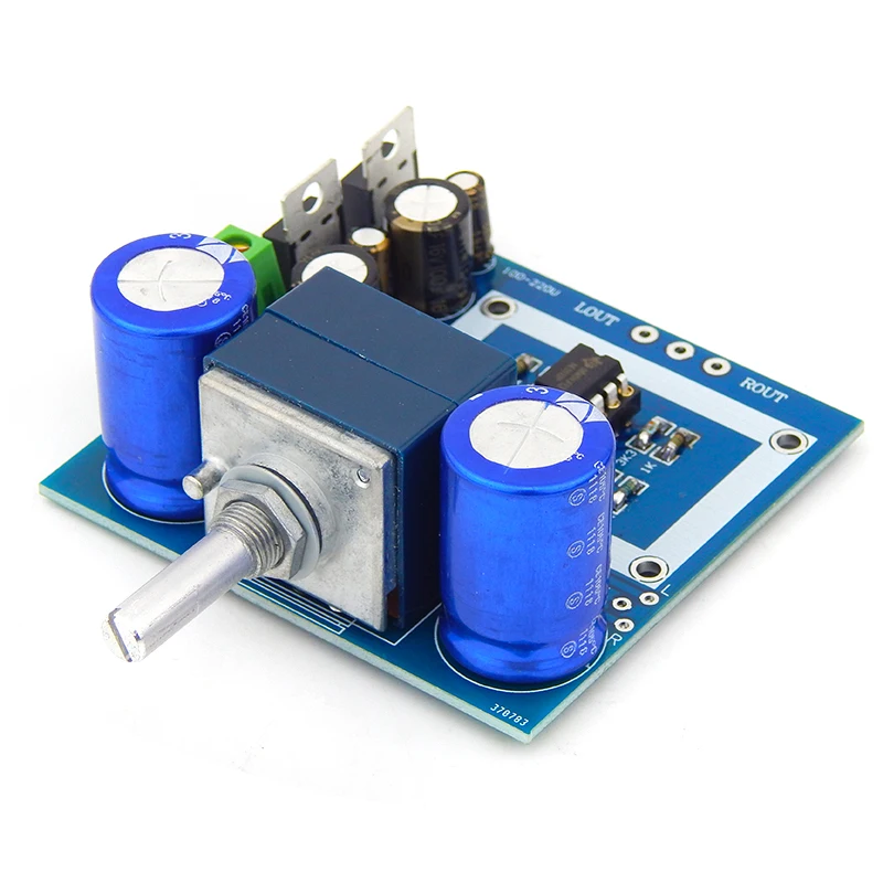 HIFI khuếch đại Full DC NE5532 Tiền Khuếch Đại Bộ dụng cụ với Lá Chắn kim loại bao da không bao gồm Chiết Áp