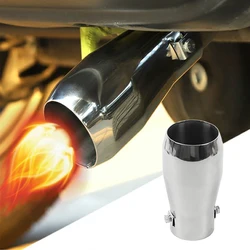 Car Exhaust Muffler Silencer Tail Pipes for Suzuki Jimny JB64 JB74 2019 -2024 304 Stainless Steel Rear Tail Throa Accessories