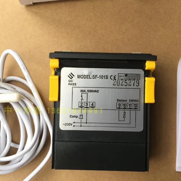 SF-101B Thermostat 30A High Power Thermostat Freezer Temperature Control Freezer Thermostat Replace SF-101T