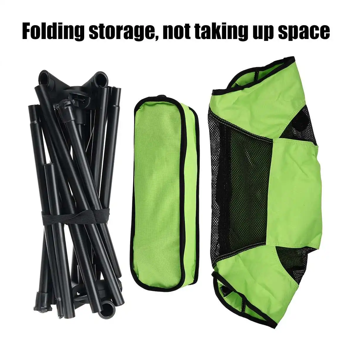 กระเป๋าเดินทาง Ultralight พับเก้าอี้ Superhard 120กก.โหลดเก้าอี้กลางแจ้งแบบพกพาชายหาดเดินป่าปิกนิกที่นั...