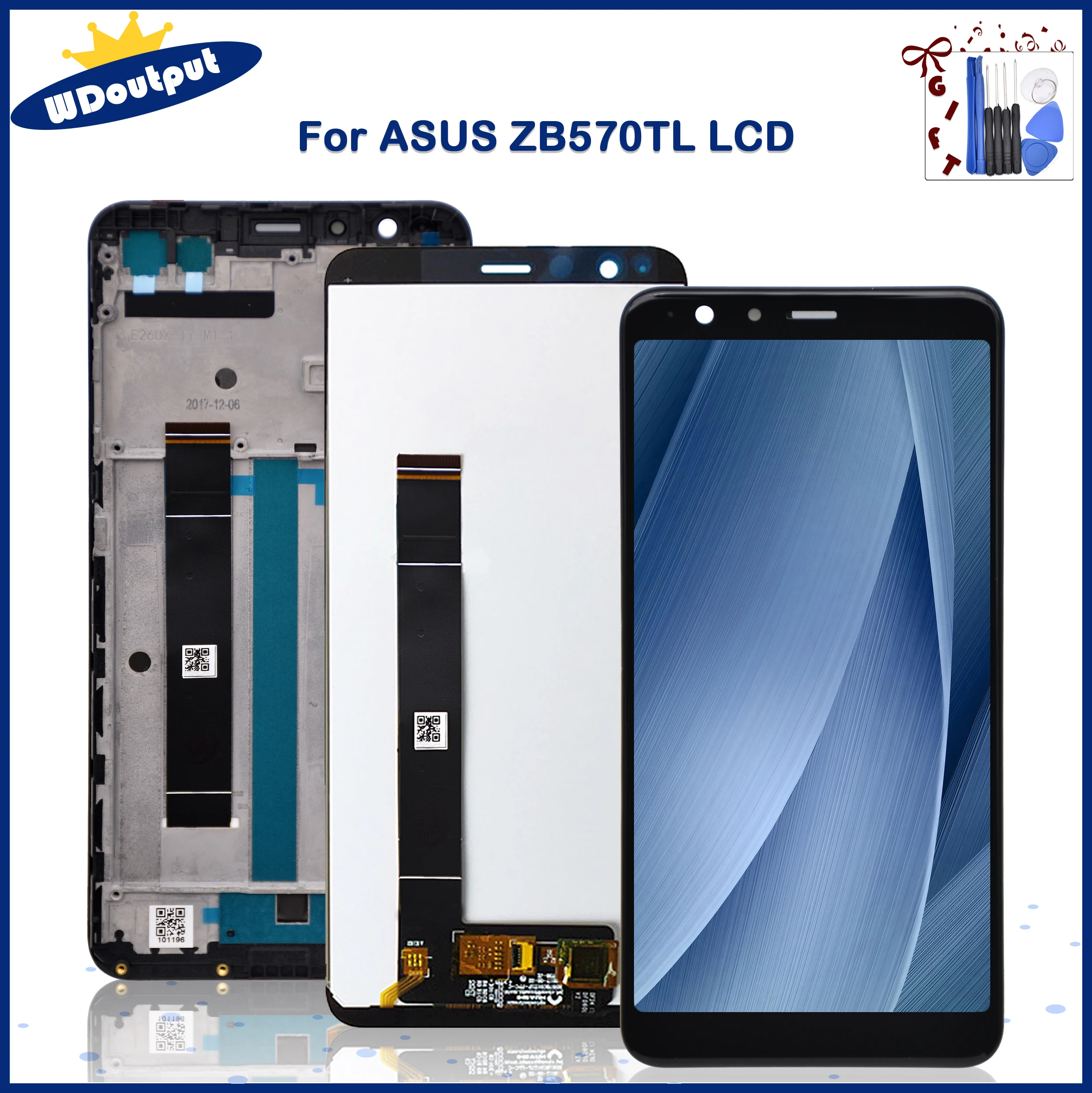 For ASUS ZenFone Max Plus M1 ZB570TL X018DC X018D LCD Display Touch Screen Digitizer Sensor Assembly Replacement For ZB570TL lcd