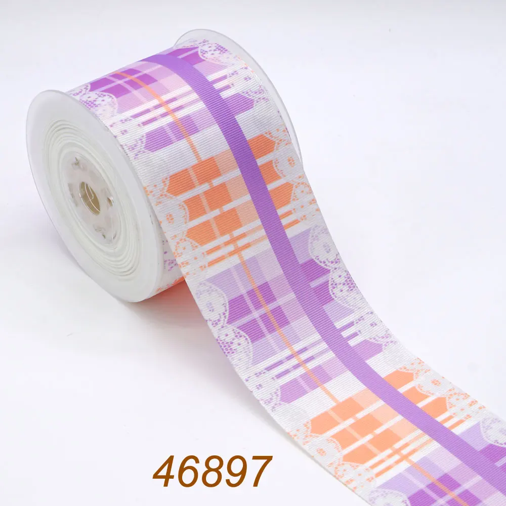 DIY Cartoon Printed Grosgrain Ribbon For Craft Supplies Sewing Accessories 5 Yards. 46773