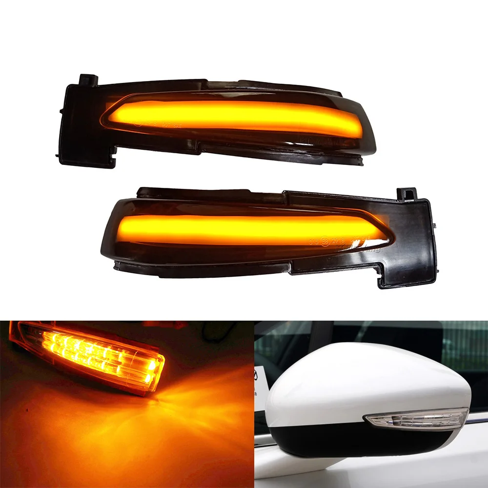 لبيجو 508 SW 2010-2017 سيتروين DS5 C4 جراند بيكاسو II سيارة LED ديناميكية بدوره مصباح إشارة مؤشر مرآة 6325J4 6325J5