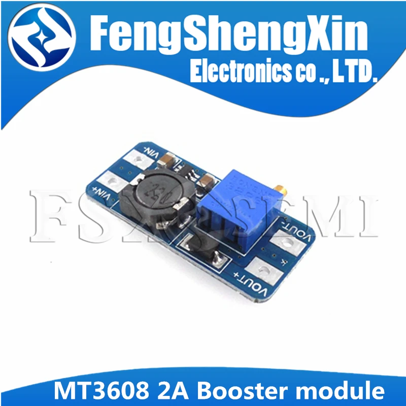 5pcs MT3608 Module DC-DC Step Up Converter Booster Power Supply Module Boost Step-up Board MAX output 28V 2A With MICRO USB