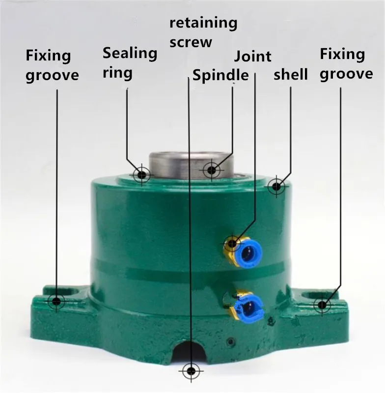 15/20/25/32 Type Pneumatic Chuck Seat Instrument Lathe Chuck Holder Vertical Clamp Holder