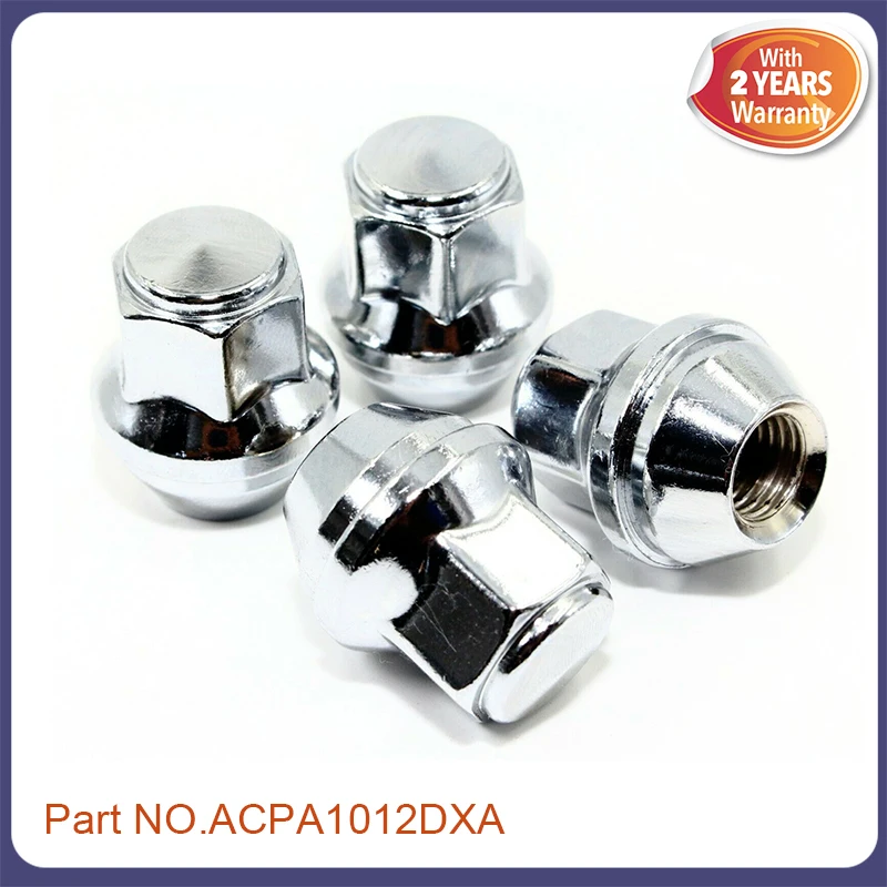 New M12*1.5 Standard Wheel Lug Nuts ACPA1012DXB For FORD KUGA FIESTA 6 C-MAX 2 FOCUS 3 RANGER B-MAX ECOSPORT TOURNEO COURIER