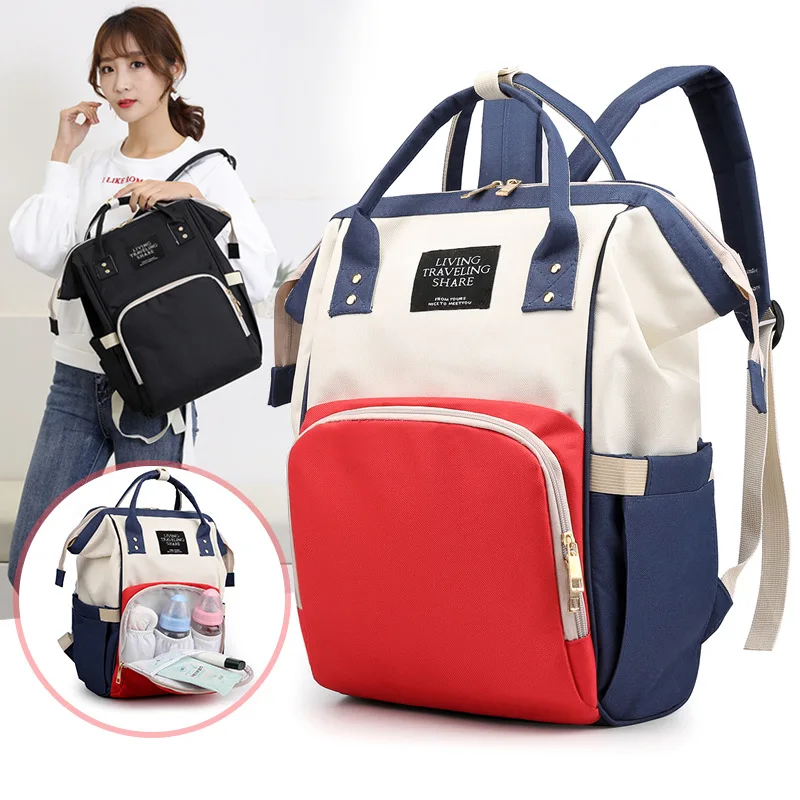 Mummy Diaper Bag Backpack Zipper Large Capacity Multifunction Waterproof Travel Backpack mummy Nursing Bag Backpack Baby Care