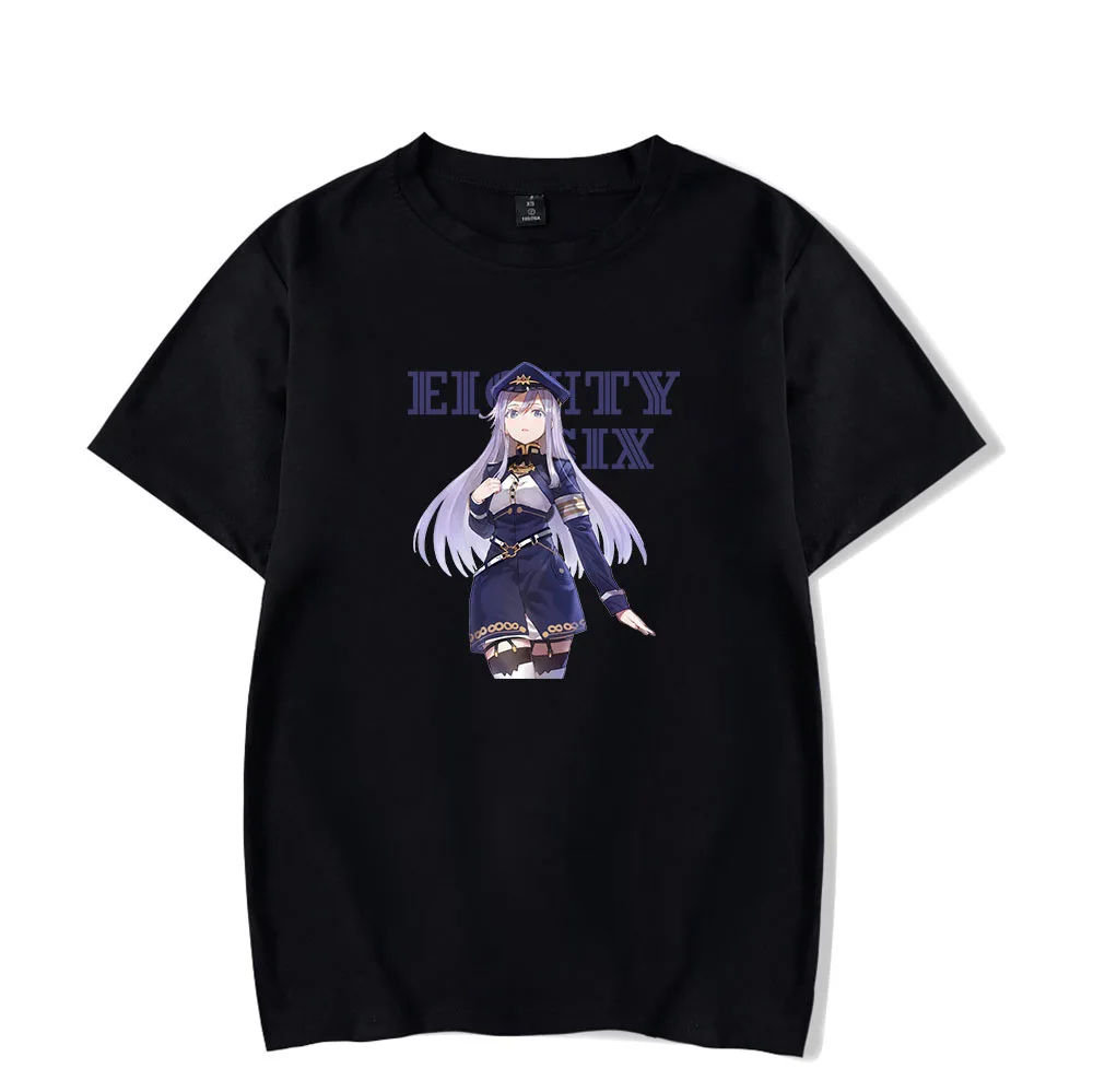 2021 Eighty Six 86 Anime Tshirt Graphic Print Harajuku costume Game Men Women Casual t shirt short sleeve summer Tee