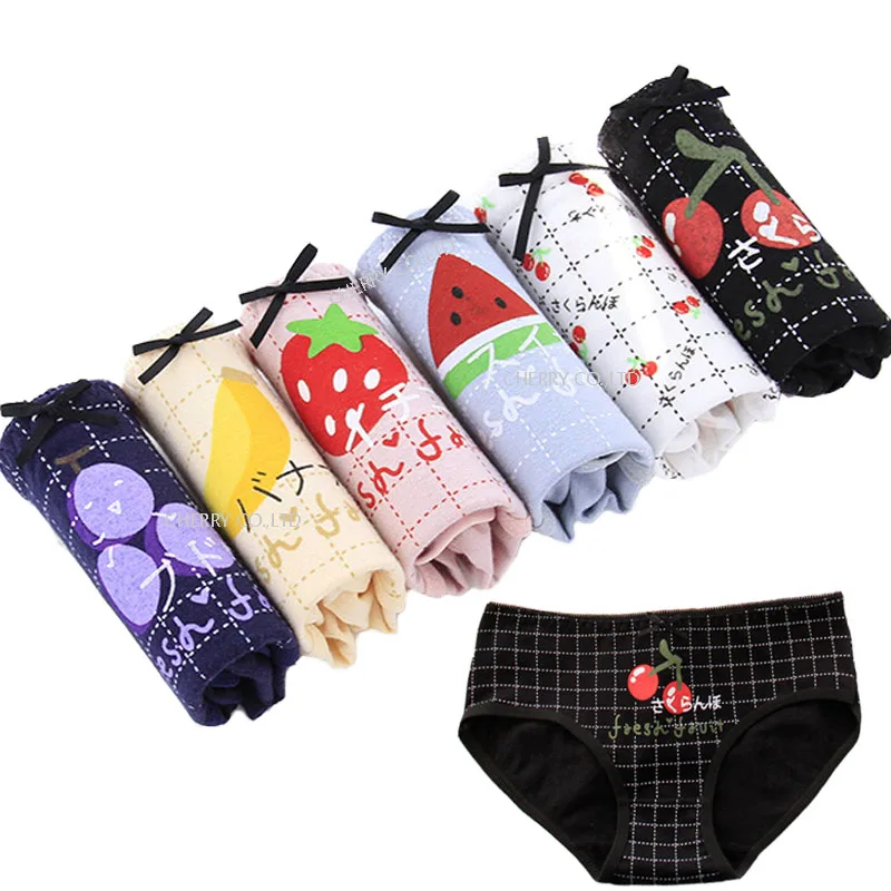 6 Pcs Sexy Underwear Panties For Women Cotton Briefs Women\'s Seamless Cueca Calcinhas Underpants Girls Lingeries Ladies Shorts