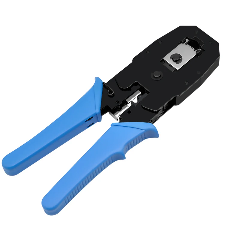 RJ45 Dụng Cụ Đóng Đnh Ethernet Crimper Cho RJ45/8P RJ12/6P RJ11 RJ9/4P Dây tước Mạng Cắt Cáp Lọn Uốn Dụng Cụ