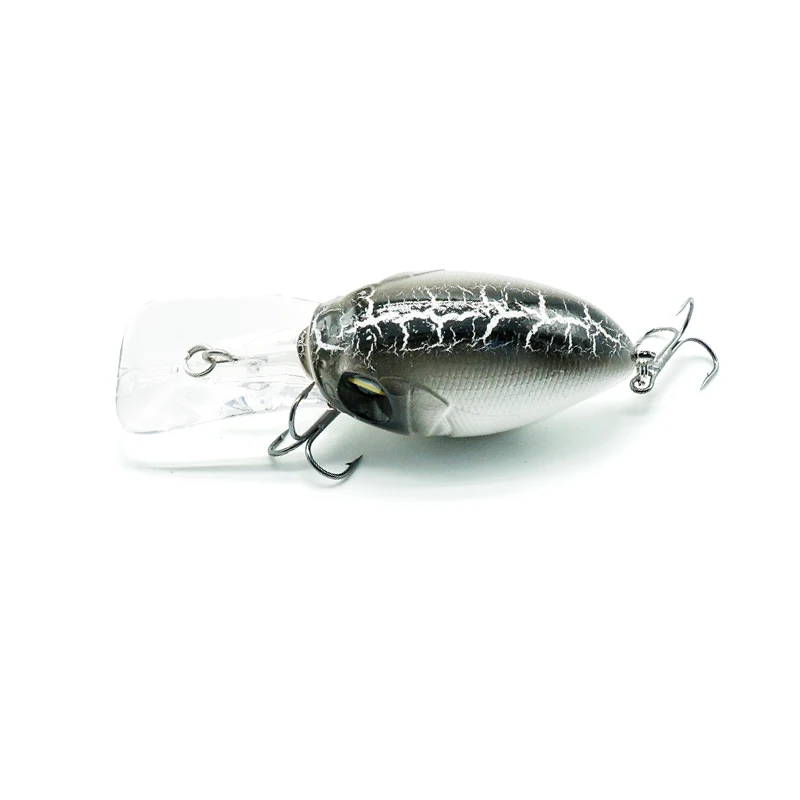 Thritop Crankbait Fishing Lure TP126 Minnow 75MM 11G 6 Different Colors Wobblers 1Meter Dive Hard Lure Fishing Tackles