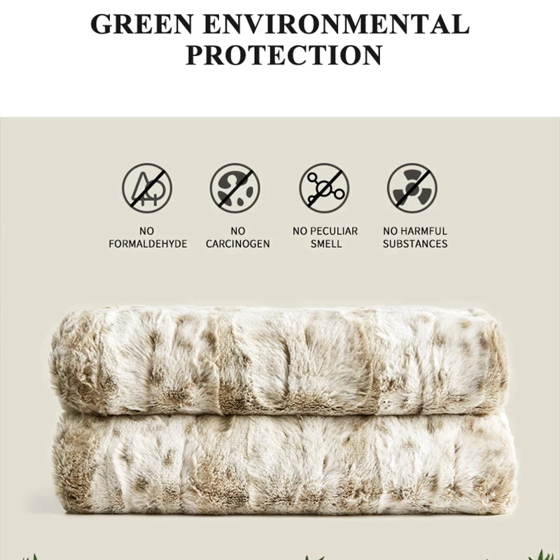 Extra weiche Fuzzy-Kunst pelz decke für Sofa Nerz Plüsch Leopard wirft bequem gemütlich warm für Bett und Couch Dekoration