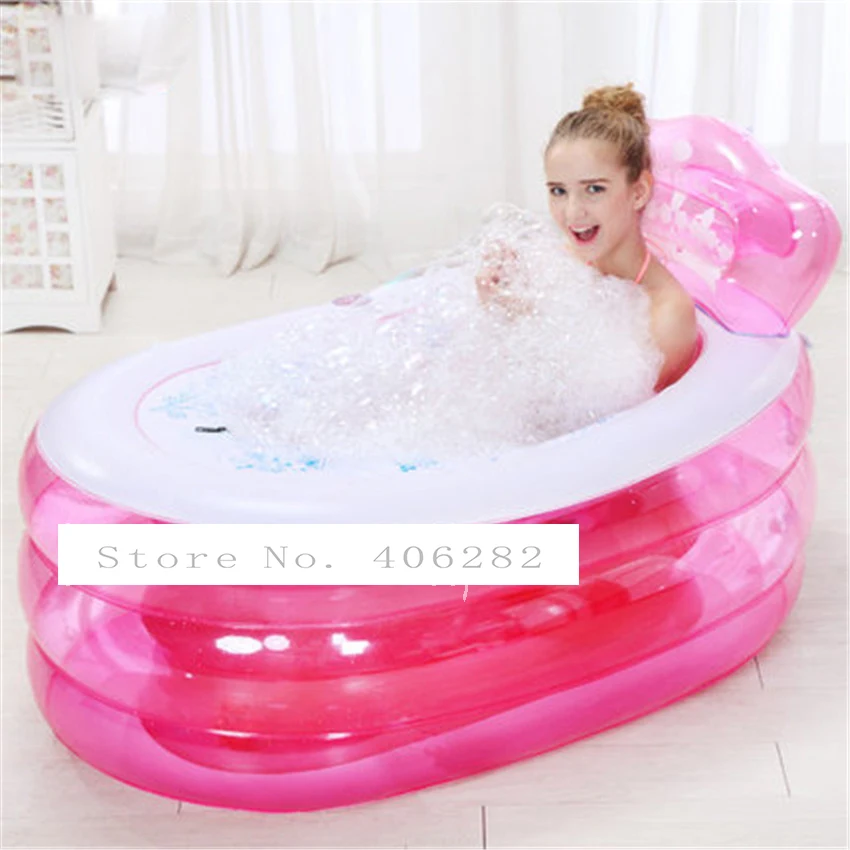 

YR13075 portable toilet bathtub for adults adult plastic inflatable bath tub inflatable collapsible inflavel SPA 130*75*70cm