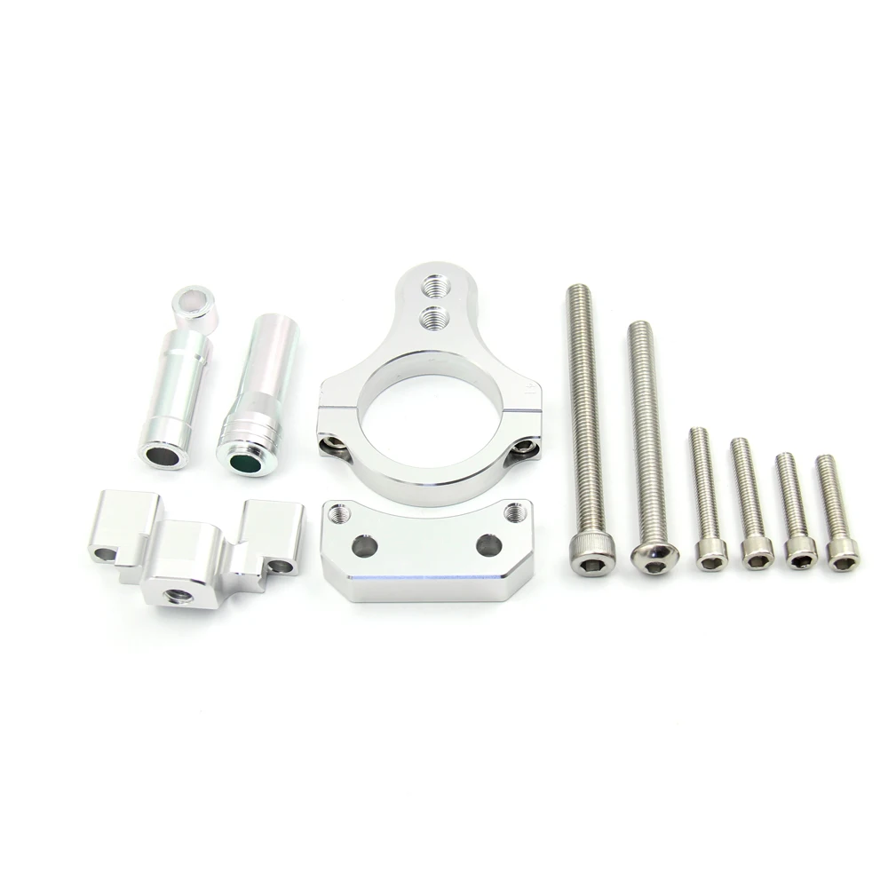 Cnc Motorcycle Damper Steering Stabilize Damper Bracket Mounting Holder Kit For YAMAHA YZF R3 YZFR25 MT-03 MT-25  2013-2016