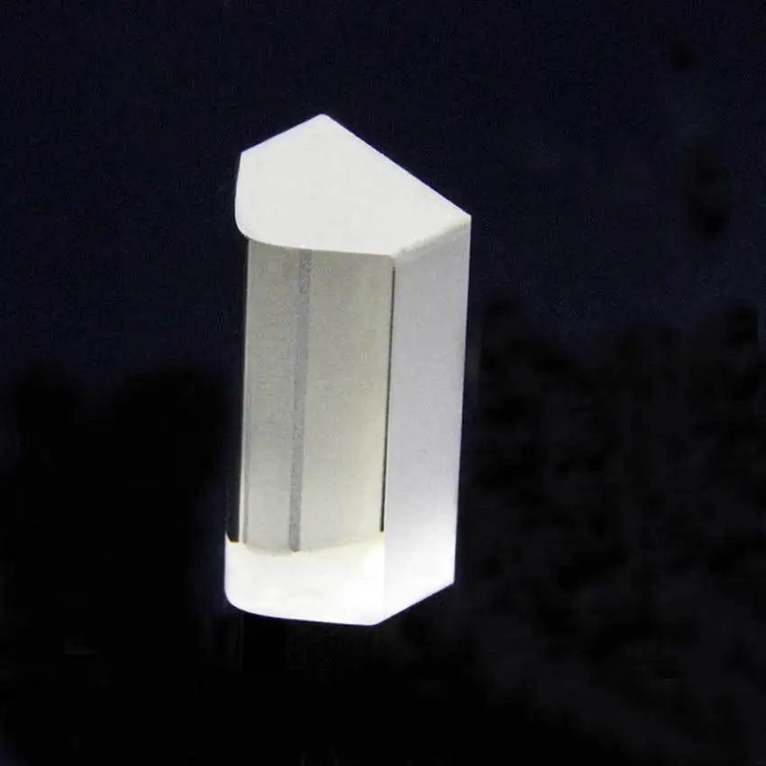 Incident Light Spot 5mm Divergence Angle 90 Degree Coating 400 ~ 700nm Optical Glass Square Powell Lens