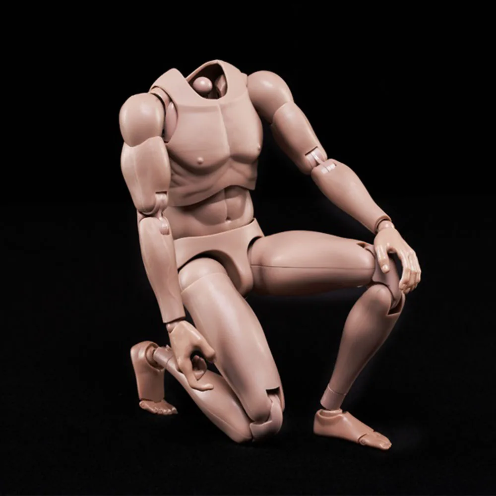 MX02-A 1/6 Scale Male Figure Body 2.0 Nude Narrow Shoulders Body 12'' inch Flexible Doll Toys US Stock